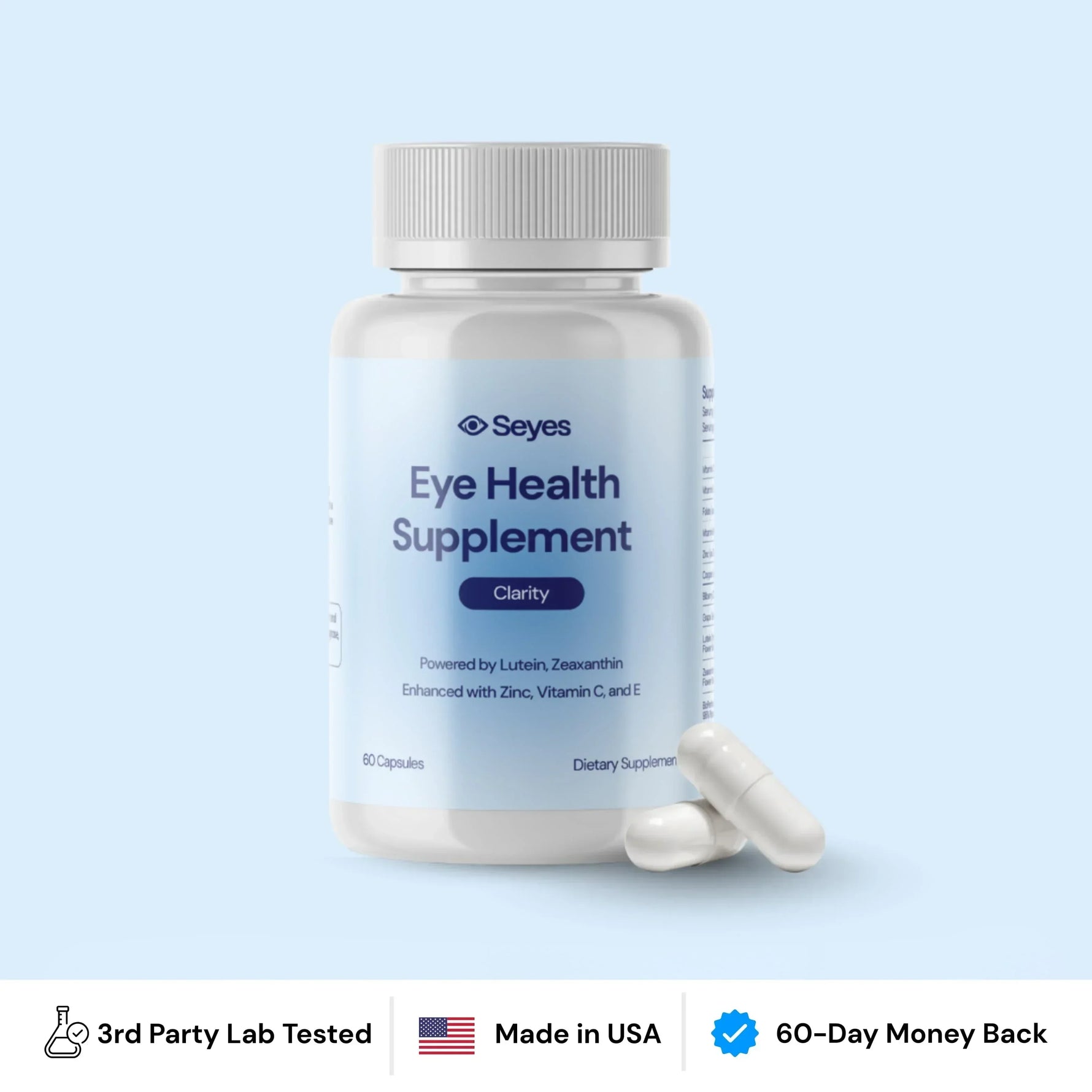 Clarity™ Eye Health Supplement - Seyes