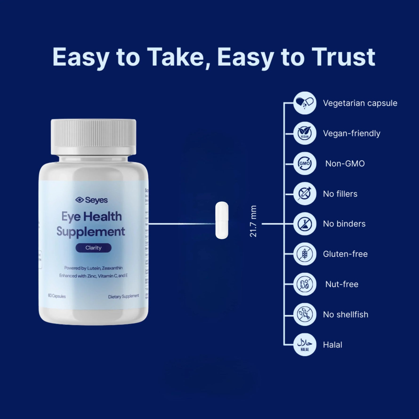 Clarity™ Eye Health Supplement - Seyes