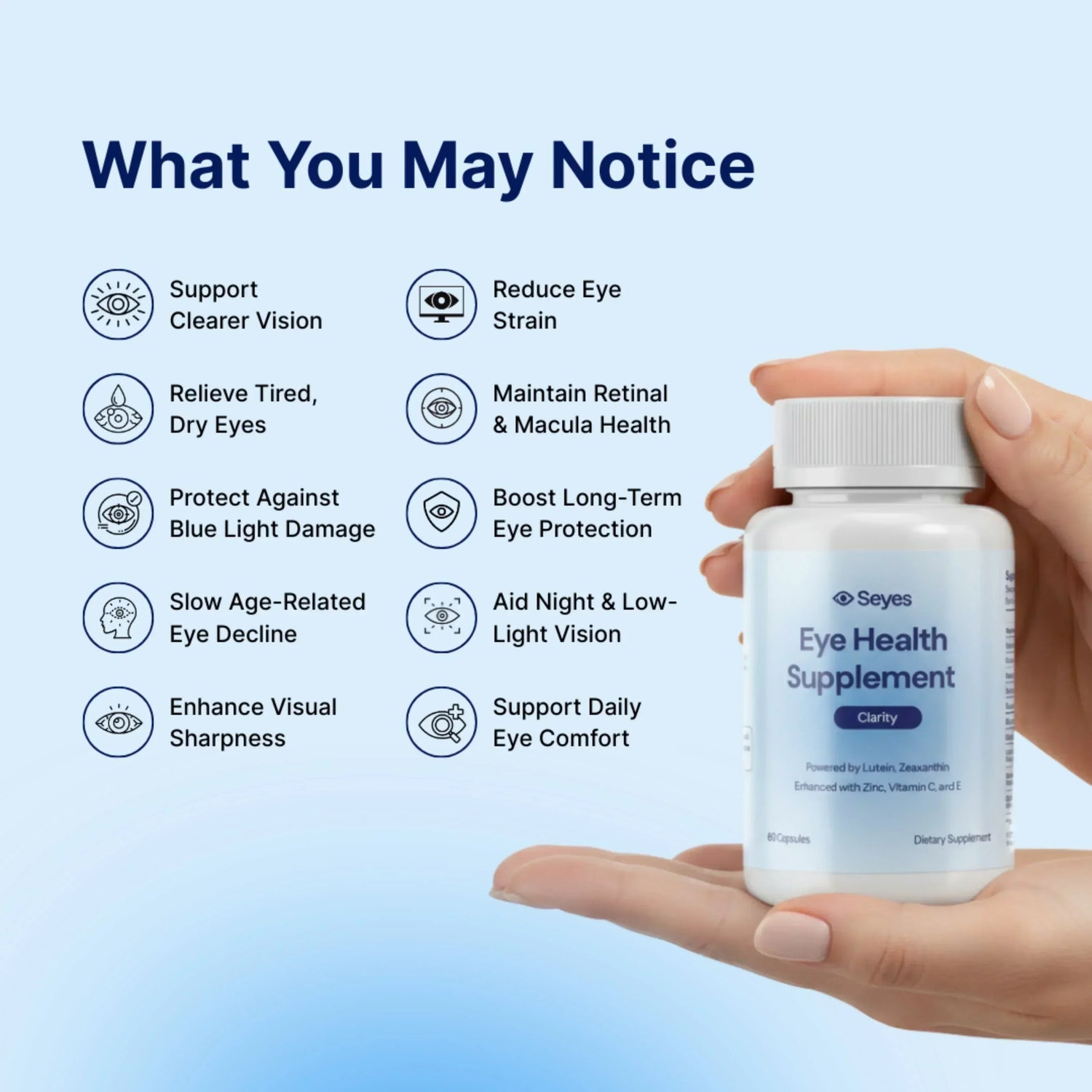 Clarity™ Eye Health Supplement - Seyes