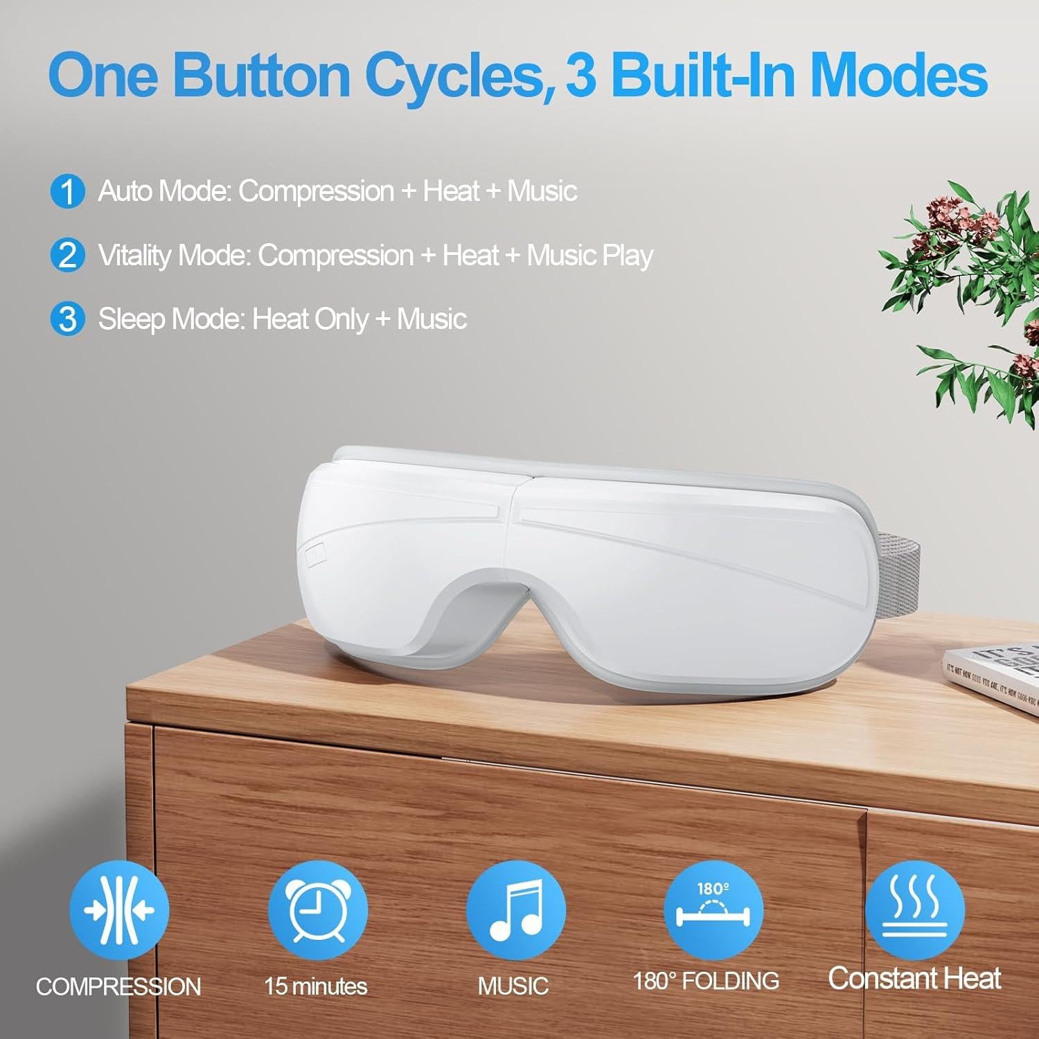 Eyease™ Eye Massager with Heat