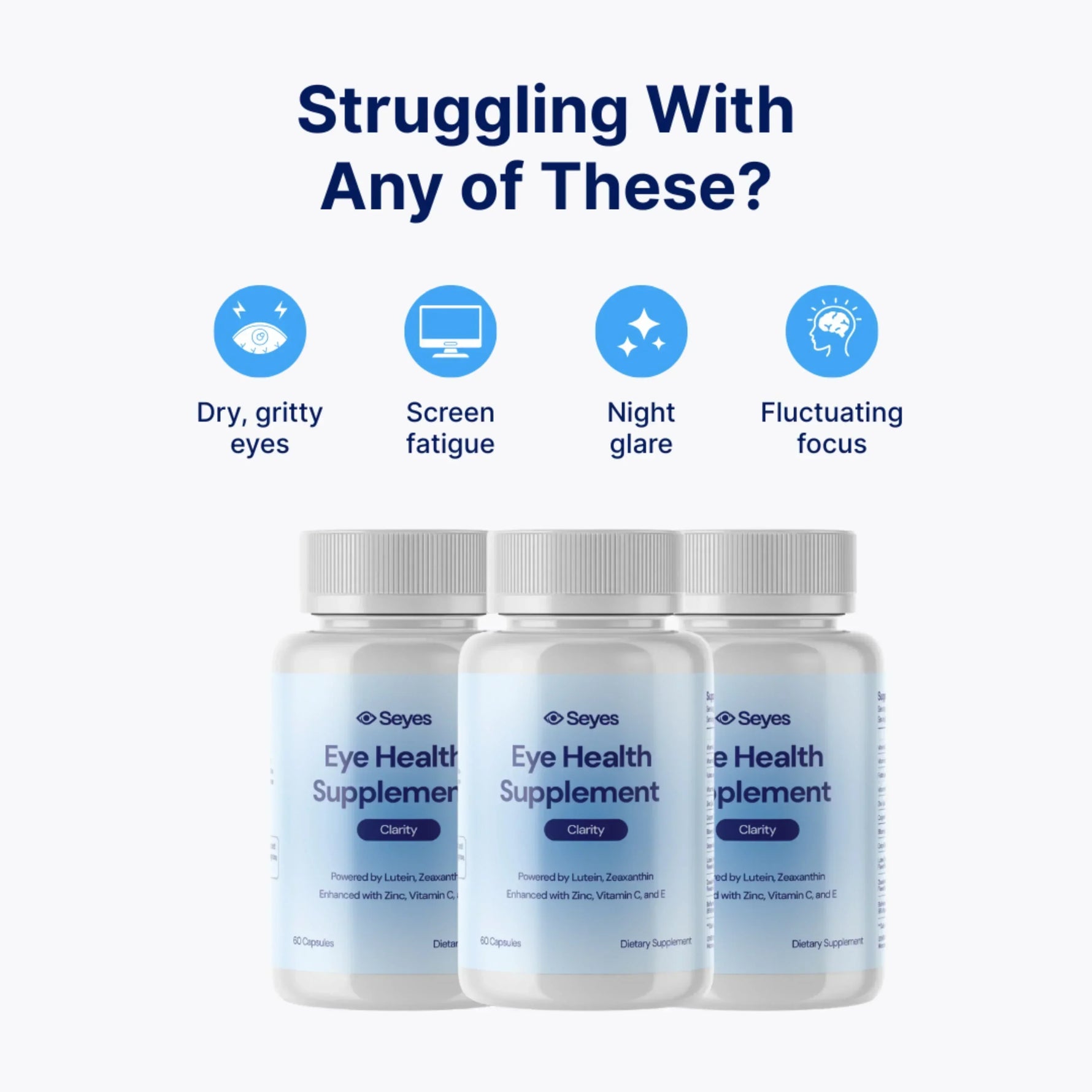 Clarity™ Eye Health Supplement - Seyes